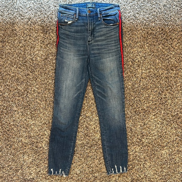Abercrombie & Fitch Denim - Abercrombie & Fitch Simone High Rise Ankle Jeans 27